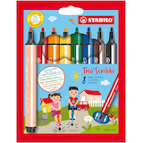 Artikelbild 1 für STABILO Trio® Scribbi Filzstifte farbsortiert, 8 St., Artikelnummer 603600