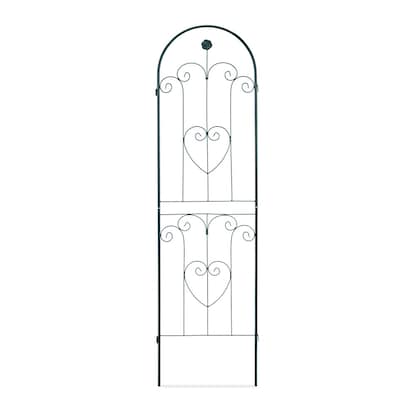 Artikelbild 2 für relaxdays Rankgitter Metall dunkelgrün rechteckig 50,0 x 180,0 cm, 2 St., Artikelnummer 450504