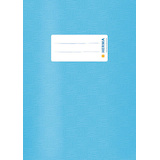 Artikelbild 1 für HERMA Heftumschlag mit Baststruktur hellblau Kunststoff DIN A5, Artikelnummer 831903