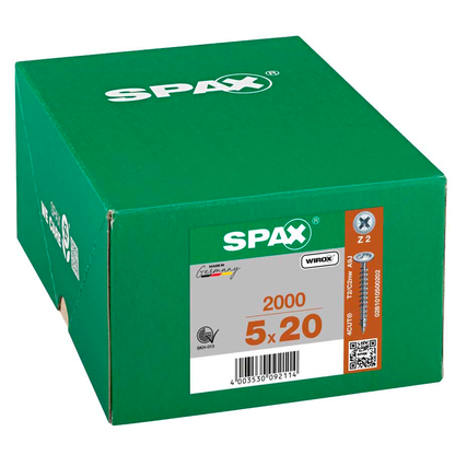 Artikelbild 2 für SPAX® Universalschrauben Z2 Rückwandkopf WIROX 0281010500202 5 mm x 20 mm, 2.000 St., Artikelnummer 394839