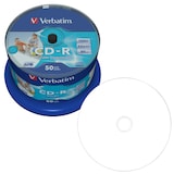 Artikelbild 1 für verbatim CD-R 700 MB bedruckbar, 50 St., Artikelnummer 262966