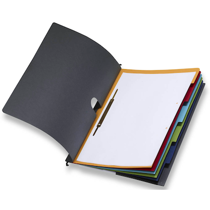 Artikelbild 6 für ELBA Personalhefter chic ULTIMATE Karton anthrazit DIN A4 5x kaufmännische Heftung, 3 St., Artikelnummer 313637