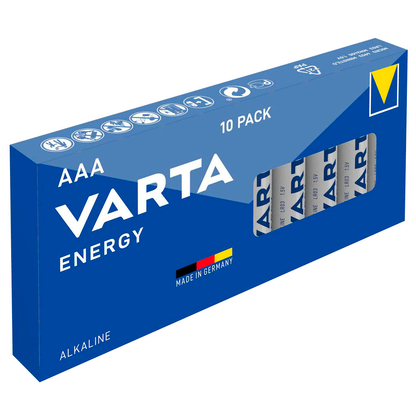 Artikelbild 3 für VARTA Batterien ENERGY Alkali-Mangan Micro AAA 1,5 V, 10 St., Artikelnummer 732776