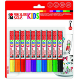 Artikelbild 1 für Marabu KiDS MEGA FUN Porzellanstifte farbsortiert 1,0 - 3,0 mm, 10 St., Artikelnummer 222848
