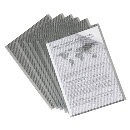 Artikelbild 4 für HIDENTITY® Sichthüllen DIN A4 transparent glatt 0,12 mm, 10 St., Artikelnummer 400085