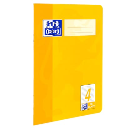 Artikelbild 5 für OXFORD Schulheft Lineatur 4 liniert DIN A5 ohne Rand, 16 Blatt, 1 St., Artikelnummer 280364