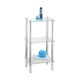 Artikelbild 1 für WENKO Badregal Yago silber 40,0 x 30,0 x 74,0 cm, Artikelnummer 529014