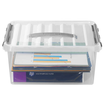 Artikelbild 4 für sunware Q-line Aufbewahrungsbox 15,0 l transparent 40,0 x 30,0 x 18,0 cm, 1 St., Artikelnummer 145641