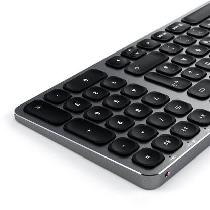 Artikelbild 8 für SATECHI Compact Backlit Bluetooth Tastatur kabellos grau, silber, Artikelnummer 685323