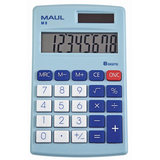 Artikelbild 1 für MAUL M 8 Taschenrechner hellblau, Artikelnummer 729857