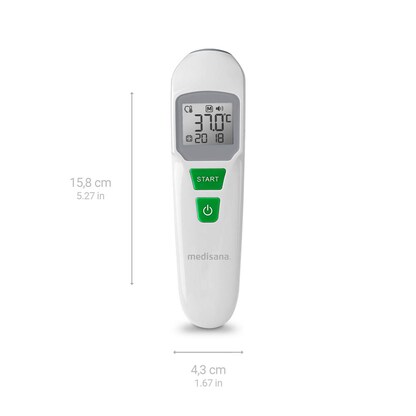 Artikelbild 2 für medisana TM 762 Infrarot-Stirnthermometer weiß, Artikelnummer 858072