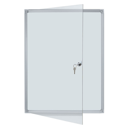 Artikelbild 4 für FRANKEN Schaukasten X-tra!Line silber 4x DIN A4 51,0 x 3,0 x 68,0 cm, 1 St., Artikelnummer 534038