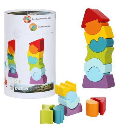 Artikelbild für CUBiKA Stapelturm LD-8 Lernspielzeug, 1 St., Artikelnummer 234066