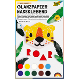 Artikelbild 1 für folia Buntpapier gummiert farbsortiert 80 g/qm 10 Blatt, Artikelnummer 478671