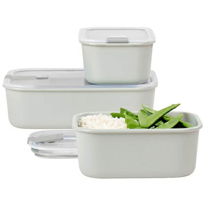 Artikelbild 2 für MEPAL Frischhaltedosen-Set EasyClip weiß 2x 0,7 l; 1,5 l, 1 Set, Artikelnummer 435364