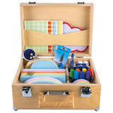 Artikelbild 1 für magnetoplan Moderationskoffer Wood Series 2.400 Teile, Artikelnummer 606618