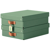 Artikelbild 1 für LEITZ Puro Aufbewahrungsboxen 8,0 l grün 27,0 x 37,0 x 10,0 cm, 2 St., Artikelnummer 669683