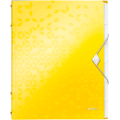 Artikelbild für LEITZ Ordnungsmappe WOW 4633 6 Fächer gelb, 1 St., Artikelnummer 894720