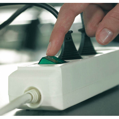 Artikelbild 4 für brennenstuhl Eco-Line 6-fach Steckdosenleiste mit Schalter 1,5 m schwarz, Artikelnummer 554586