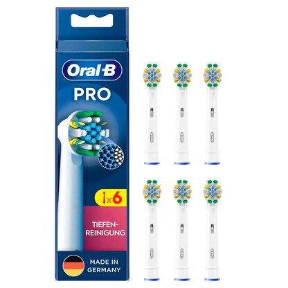 Artikelbild für Oral-B PRO Tiefenreinigung Zahnbürstenaufsätze, 6 St., Artikelnummer 648229