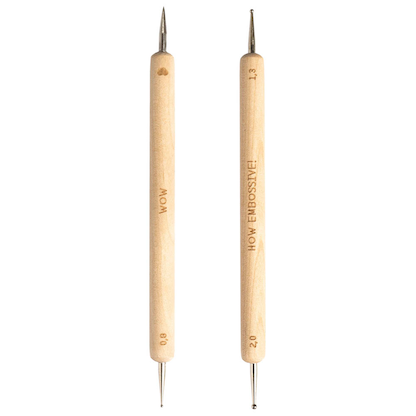 Artikelbild für folia Prickelset Prickelset braun Prickelnadel & Prägestift, 2 St., Artikelnummer 719417