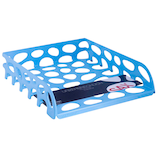 Artikelbild 1 für sax design Briefablage Voronoi hellblau DIN A4, 1 St., Artikelnummer 410579