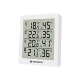 Artikelbild 1 für BRESSER® Temeo Hygro Quadro Wetterstation weiß, Artikelnummer 968172