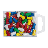 Artikelbild 1 für WEDO Pinnnadeln farbsortiert, 50 St., Artikelnummer 719654