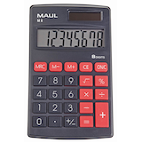 Artikelbild 1 für MAUL M 8 Taschenrechner schwarz, Artikelnummer 729861
