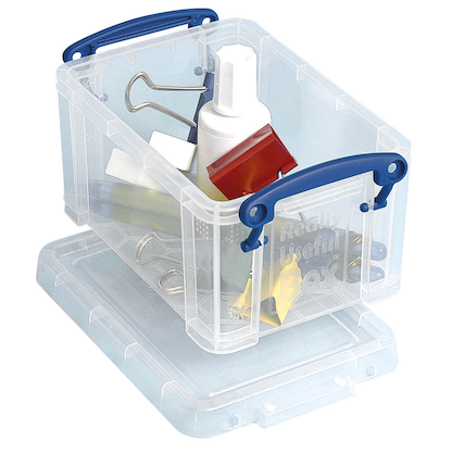 Artikelbild 4 für Really Useful Box Aufbewahrungsbox 0,7 l transparent 15,5 x 10,0 x 8,0 cm, 1 St., Artikelnummer 253807