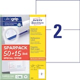 Artikelbild 1 für AKTION: AVERY Zweckform Etiketten 6604 weiß 210,0 x 148,0 mm, 65 Blatt, Artikelnummer 116378