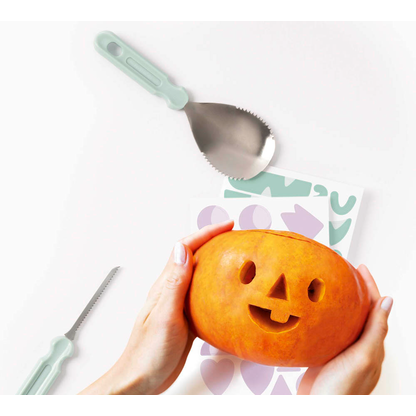 Artikelbild 3 für folia Bastelwerkzeug Kürbisschnitz-Set mint, Artikelnummer 285607