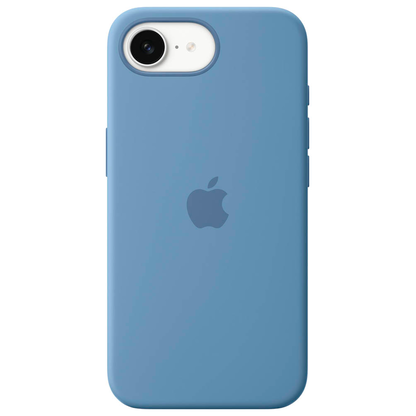 Artikelbild 2 für Apple Silikon Handyhülle für Apple iPhone 16e winterblau, Artikelnummer 551319