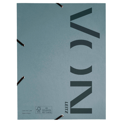 Artikelbild 6 für VON LEITZ Eckspanner DIN A4 grau, 1 St., Artikelnummer 635379