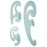 Artikelbild 1 für M + R Burmesterkurven-Set transparent, Artikelnummer 263929