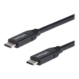 Artikelbild 1 für StarTech.com USB C Kabel USB2C5C2M 2,0 m schwarz, 1 St., Artikelnummer 964647