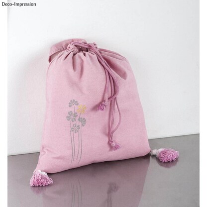 Artikelbild 2 für Rayher Dekor-Schablone Flower Mix grau, Artikelnummer 122552