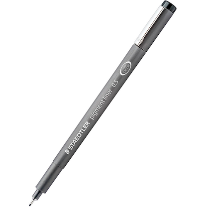 Artikelbild 3 für STAEDTLER pigment liner 308 Fineliner schwarz 0,1 + 0,3 + 0,5 + 0,7 mm, 4 St., Artikelnummer 533077