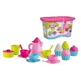 Artikelbild 1 für Simba Sandspielzeug-Set Tee Service Cupcake mehrfarbig, 1 Set, Artikelnummer 957696