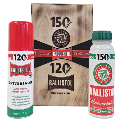 Artikelbild 2 für BALLISTOL Jubiläumsbox Universalöl Schmiermittel, 1 Boxen, Artikelnummer 462469