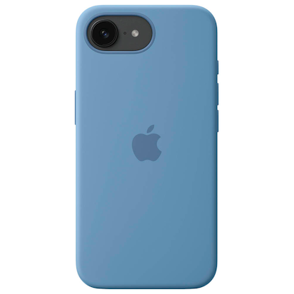 Artikelbild 3 für Apple Silikon Handyhülle für Apple iPhone 16e winterblau, Artikelnummer 551319