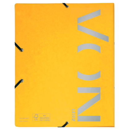 Artikelbild 5 für VON LEITZ Ringbuch 2-Ringe gelb 2,5 cm DIN A4, 1 St., Artikelnummer 635266