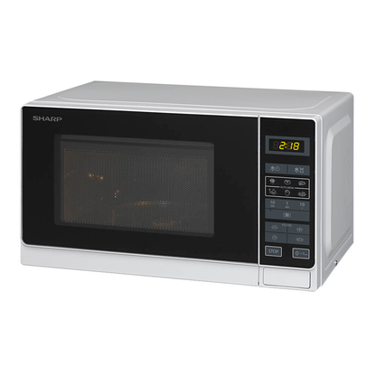Artikelbild 3 für SHARP R-242 WW Mikrowelle 800 W weiß, Artikelnummer 107748