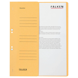 Artikelbild 1 für FALKEN Ösenhefter Karton chamois DIN A4, halber Deckel, 50 St., Artikelnummer 949966