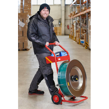 Artikelbild 2 für WIHEDÜ Umreifungsband Kunststoff grün 12,5 mm x 2500 m, Artikelnummer 397317