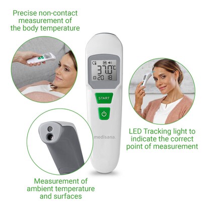 Artikelbild 6 für medisana TM 762 Infrarot-Stirnthermometer weiß, Artikelnummer 858072