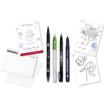 Artikelbild für Tombow One Line Art Malset farbsortiert, 1 Set, Artikelnummer 993307