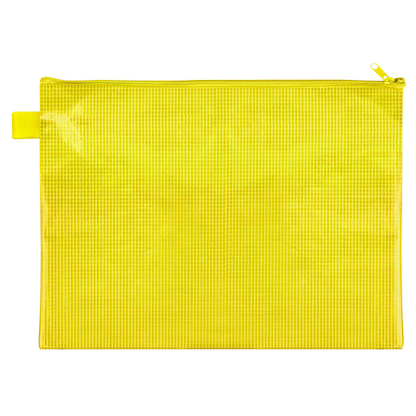 Artikelbild für VELOFLEX Reißverschlussbeutel DIN A4 gelb 0,26 mm, 1 St., Artikelnummer 190466