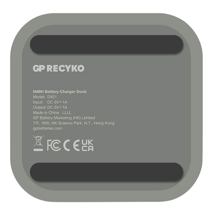 Artikelbild 3 für GP M452D 4-Port inkl. Dockingstation Akku-Schnellladegerät inkl. Akkus, Artikelnummer 255439