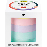Artikelbild 1 für folia Washi Tape UNI PASTELL Deko-Klebeband matt 10,0 mm x 10,0 m 5 Rollen, Artikelnummer 479347